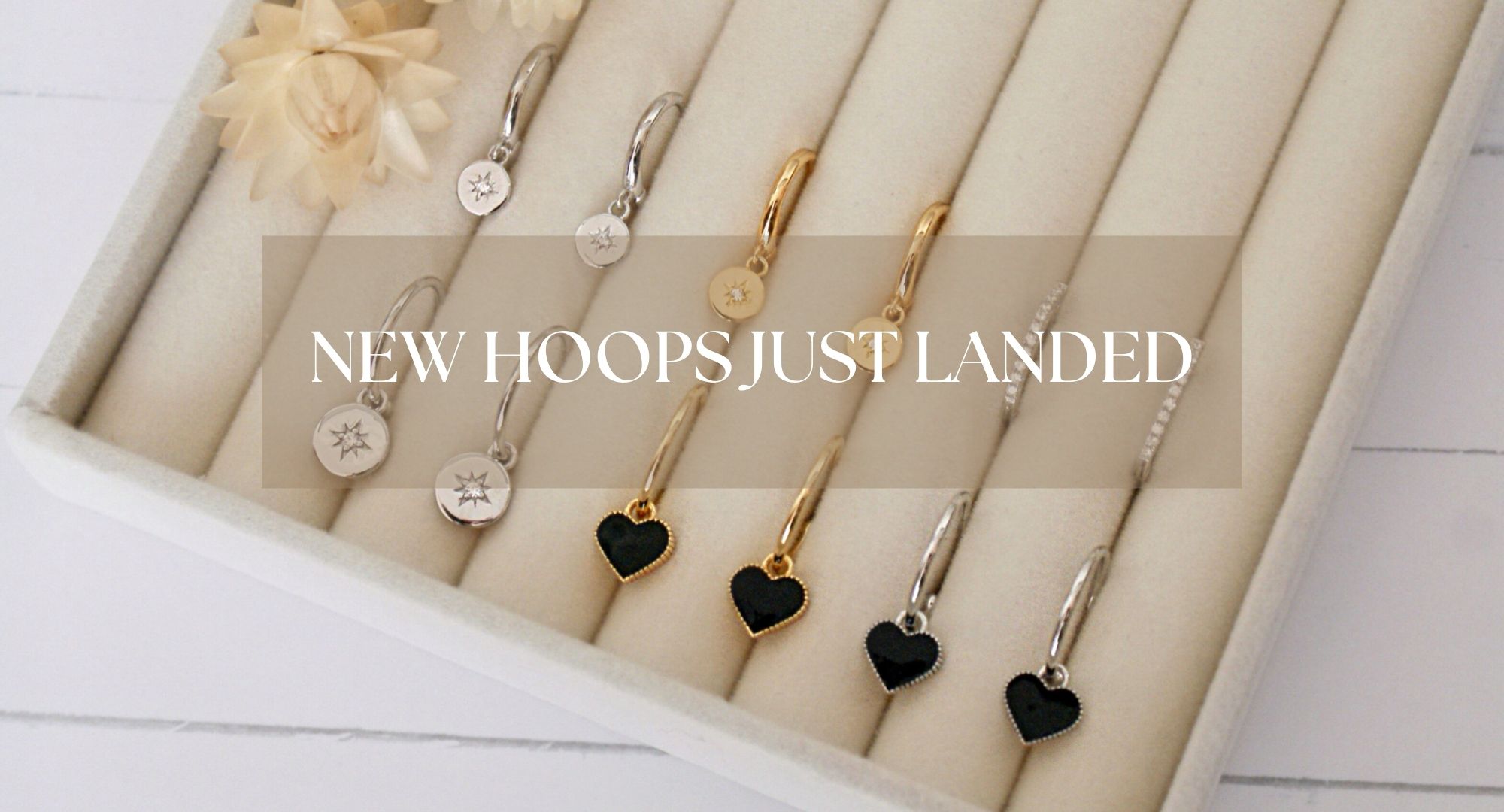 HBW Boutique hoop earrings